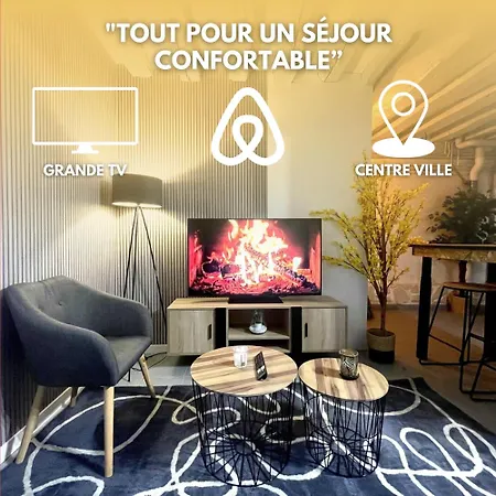 Maison De Plein Centre - Tv 4k Connecté - Patio - Wifi Fibre - 4 Grande - Proche Parking Gratuit - Lave Vaisselle - Lave Linge Appartement Rouen