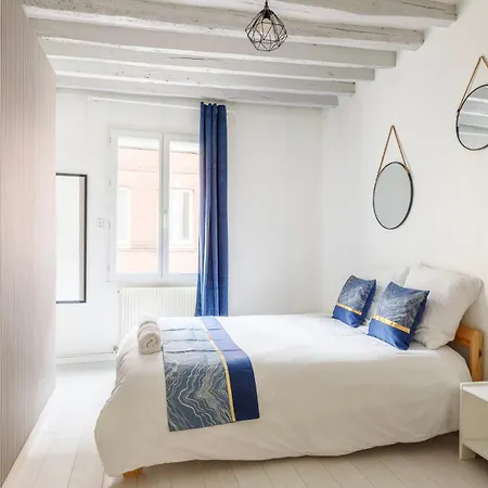 Apartamento Maison De Plein Centre - Tv 4k Connecté - Patio - Wifi Fibre - 4 Grande - Proche Parking Gratuit - Lave Vaisselle - Lave Linge