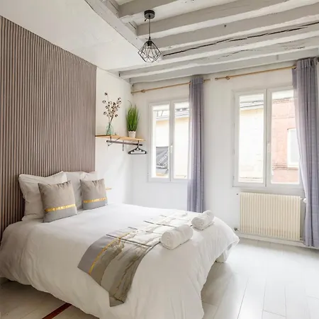 Maison De Plein Centre - Tv 4k Connecté - Patio - Wifi Fibre - 4 Grande - Proche Parking Gratuit - Lave Vaisselle - Lave Linge Apartamento