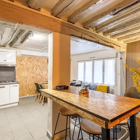 Maison De Plein Centre - Tv 4k Connecté - Patio - Wifi Fibre - 4 Grande - Proche Parking Gratuit - Lave Vaisselle - Lave Linge Appartement Rouen