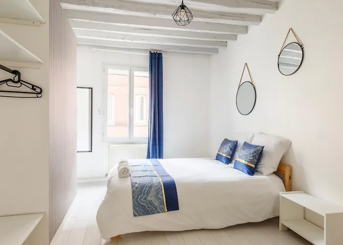 Apartment Maison De Plein Centre - Tv 4k Connecte - Patio - Wifi Fibre - 4 Grande - Proche Parking Gratuit - Lave Vaisselle - Lave Linge