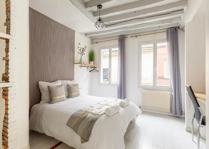 Maison De Plein Centre - Tv 4k Connecte - Patio - Wifi Fibre - 4 Grande - Proche Parking Gratuit - Lave Vaisselle - Lave Linge Apartment